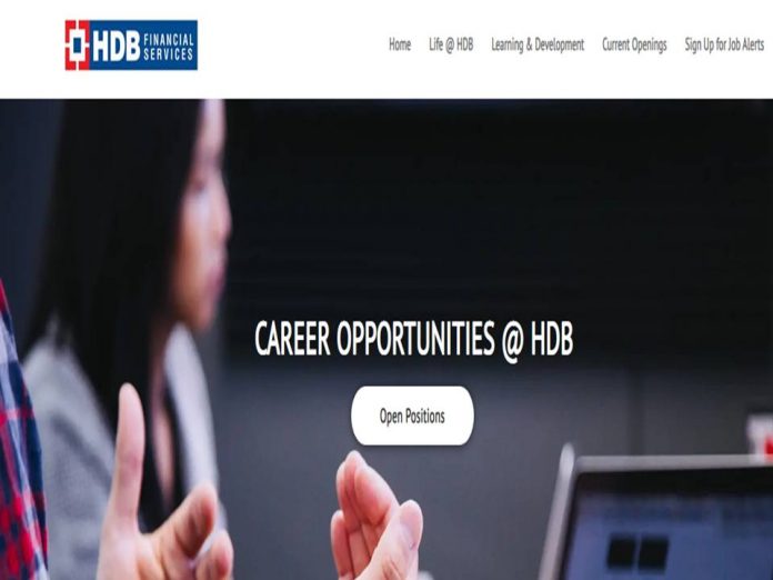 தனியார் நிதி நிறுவனத்தில் பட்டதாரிகளுக்கான வேலைவாய்ப்பு - HDBF Recruitment 2023!
