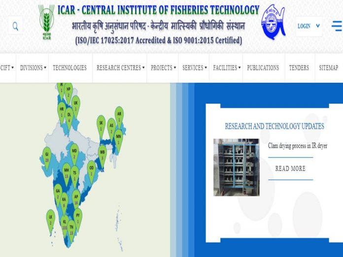 மத்திய மீன்வள தொழில்நுட்ப நிறுவன வேலைவாய்ப்பு - நேர்காணல் மட்டுமே || ICAR - CIFT Recruitment 2023!