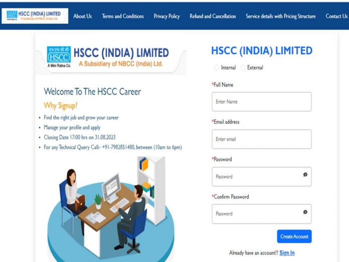 HSCC நிறுவனத்தில் ரூ.1,40,000/- மாத ஊதியத்தில் வேலைவாய்ப்பு - 24 காலியிடங்கள் || HSCC Limited Recruitment 2023!