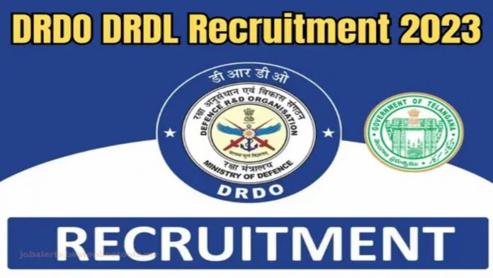 DRDO - DRDL Recruitment 2023.